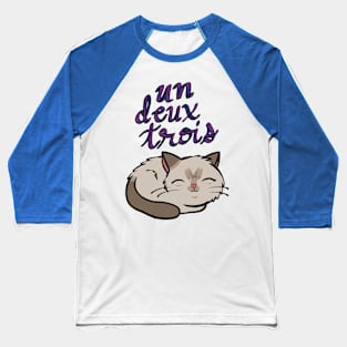 Un Deux Trois Cat ' Baseball T-Shirt